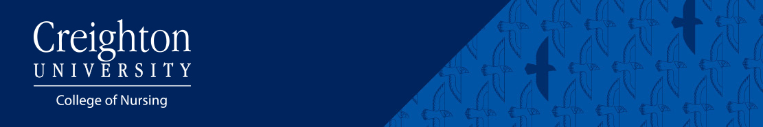 Creighton College of Nusring Header Image